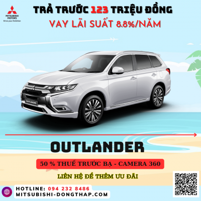 Giá xe Mitsubishi Outlander và lí do chọn Outlander tại Mitsubishi VIG An Giang