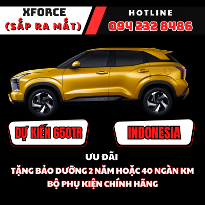 Thống kê bán hàng Mitsubishi Xforce: Tỉ lệ khách nữ mua gần bằng nam giới